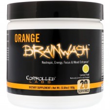 Препарат для улучшения работы мозга Controlled Labs Orange Brainwash 160 грамм Лимон (104620-2)