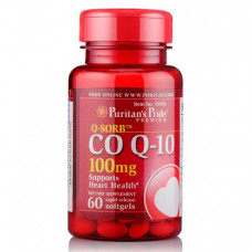 Коэнзим Puritan's Pride Q-SORB Co Q-10 100 mg 60 капсул (333732)