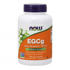 Комплекс с экстрактом зеленого чая NOW Foods EGCg Green Tea Extract 400 мг 180 капсул (104449)