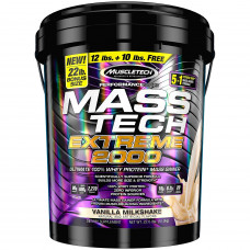 Гейнер MuscleTech Mass Tech Extreme 2000 10000 грамм Ваниль (104377-1)