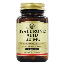 Препарат для восстановления суставов и связок Solgar Hyaluronic Acid 120 мг 30 таблеток (333856) Препарат для восстановления суставов и связок Solgar Hyaluronic Acid 120 мг 30 таблеток (333856)