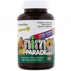 Витамины для детей Nature's Way Plus Children's Multi Animal Parade 180 таблеток (104318) Витамины для детей Nature's Way Plus Children's Multi Animal Parade 180 таблеток (104318)