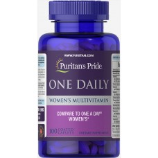 Витаминно-минеральный комплекс Puritan's Pride Women's One Daily Multivitamins 100 капсул (102905) Витаминно-минеральный комплекс Puritan's Pride Women's One Daily Multivitamins 100 капсул (102905)