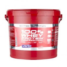 Протеин Scitec Nutrition 100% Whey Protein Professional 5000 грамм Ваниль с ягодой (101821-13)