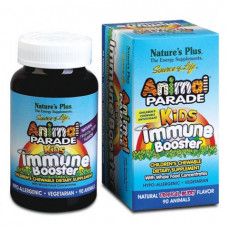 Комплекс для Поддержки Иммунной Системы для Детей Natures Plus Animal Parade Kids immune Booster 90 таблеток (333344) Комплекс для Поддержки Иммунной Системы для Детей Natures Plus Animal Parade Kids immune Booster 90 таблеток (333344)