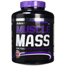 Гейнер BioTech Muscle Mass 2270 грамм Клубника (999000-1) Гейнер BioTech Muscle Mass 2270 грамм Клубника (999000-1)