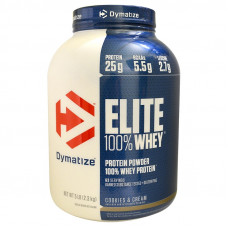 Протеин Dymatize Elite 100% Whey Protein 2300 грамм Печенье и крем (101138-2)